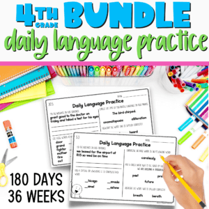 4th grade daily language review