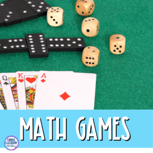 use math games as part of your math block