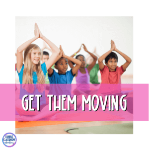 intentional movement activities to calm down students