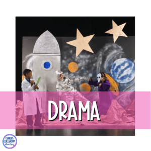 turn writing prompts into drama activities