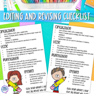 free download an editing a revising checklist