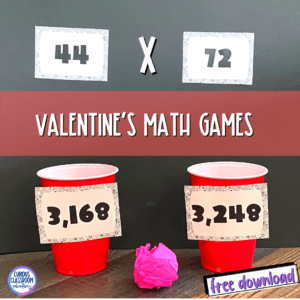 valentine's day math activities
