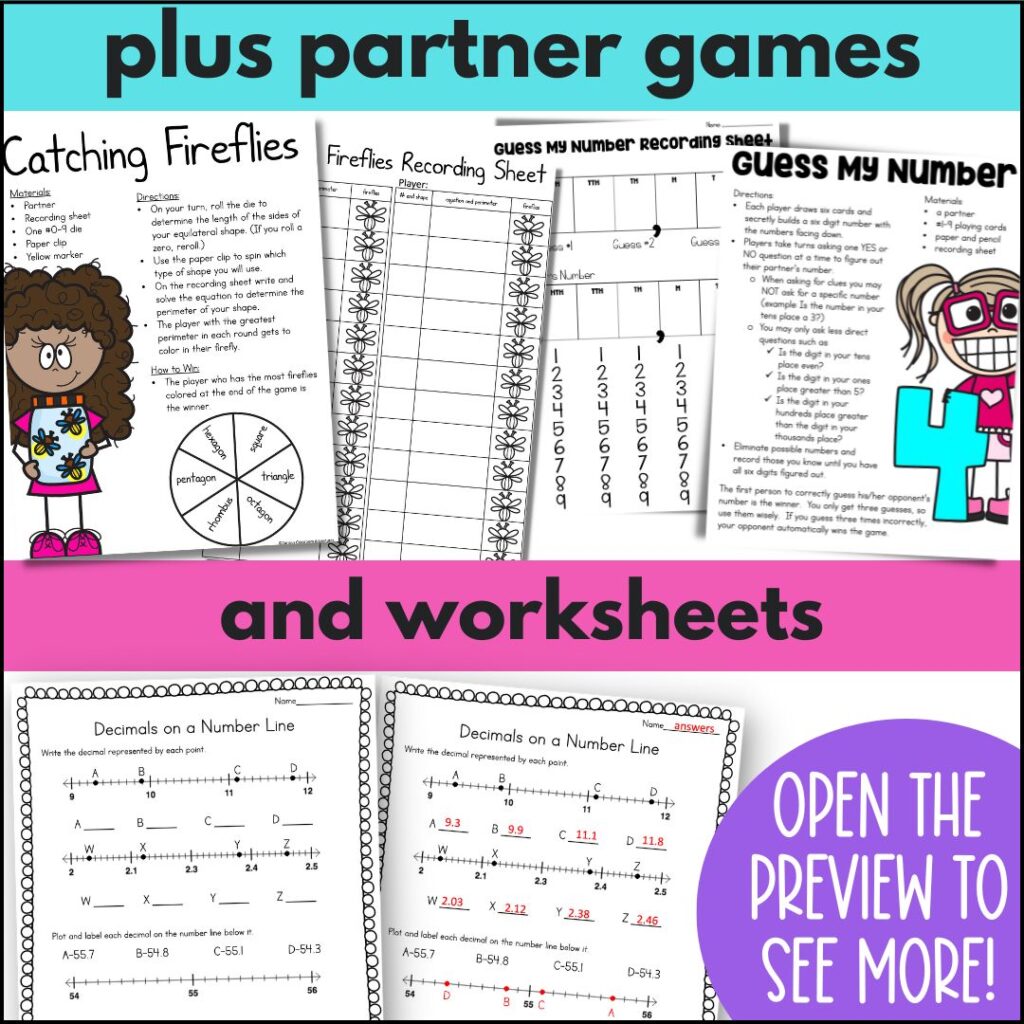 4th Grade Math Curriculum - Year Long Bundle - Curious Classroom Adventures