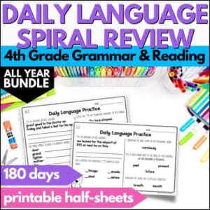 4TH grade Daily Language review