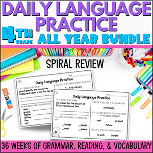 daily language reviews for grade 4