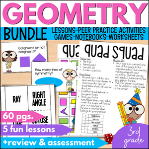 geometry unit lesson plans for 3rd grade