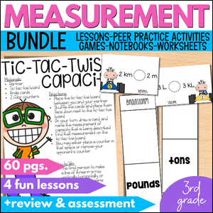 measurement unit for 3rd grade math lessons
