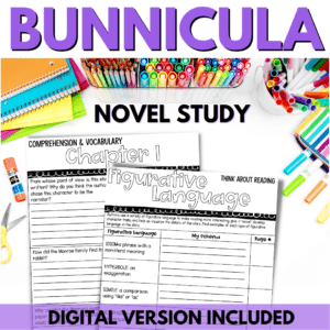 bunnicula novel study