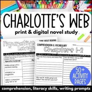charlotte's web novel study