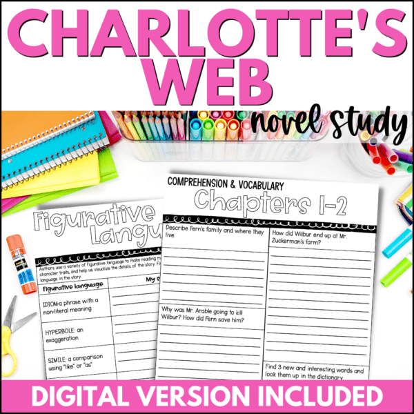 charlotte's web novel study