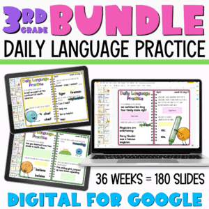 digital daily language review grade 3