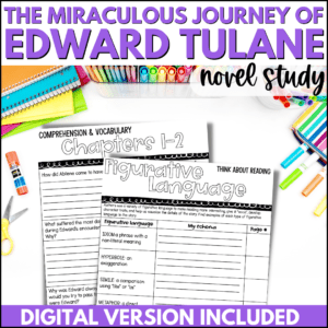 the miraculous journey of edward tulane novel study
