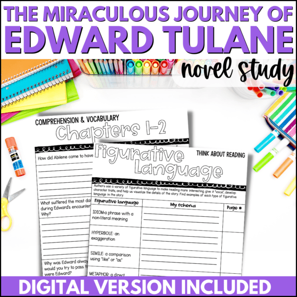 the miraculous journey of edward tulane novel study