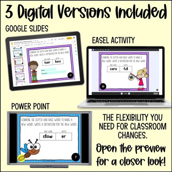 end of year prefixes and suffixes 1 task cards summer activities