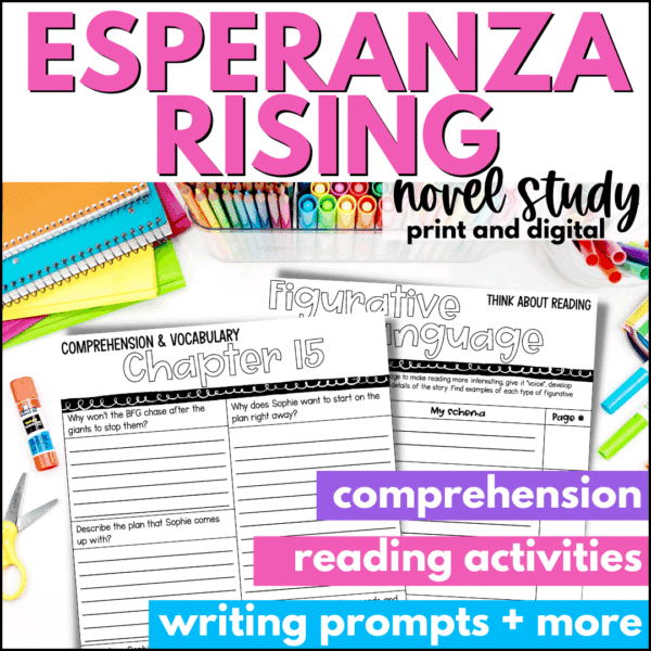 esperanza rising novel study