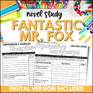 fantastic mr. fox novel study