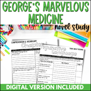 george's marvelous medicine novel study