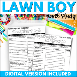 lawn boy novel study