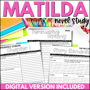 matilda novel study