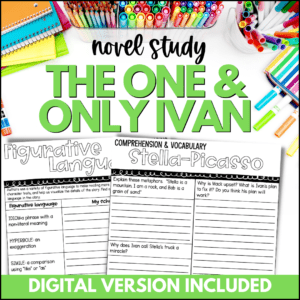 the one and only ivan novel study
