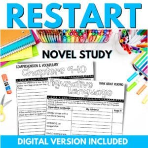 restart novel study