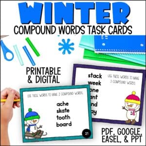 Winter Compound Words