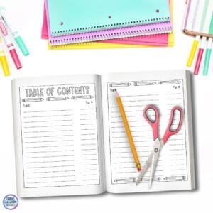 keeping interactive notebooks organized