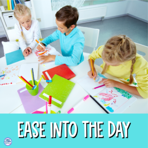 soft start ideas for upper elementary