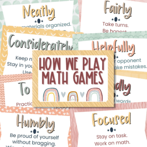 ways to use math games