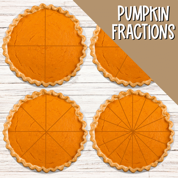 thanksgiving math activities fractions