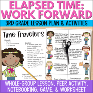 teaching elapsed time working forward