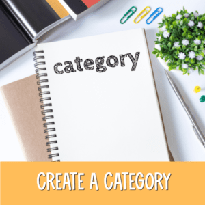 category activities for middle grades