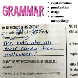classroom routines for ELA exercises