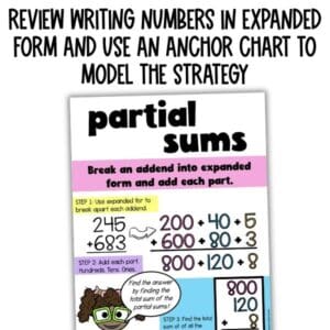 partial sums break apart to add