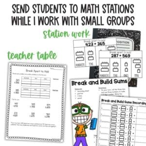 partial sums break apart to add