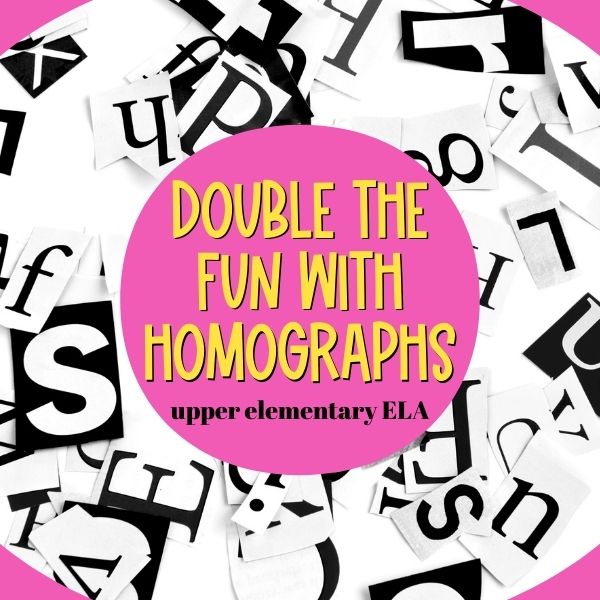 fun with homographs multiple meaning words