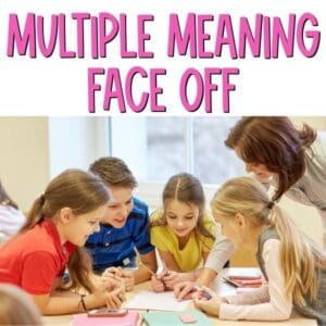 fun with homographs multiple meaning words