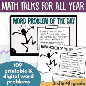 problem solving strategies for upper elementary all year word problem of the day