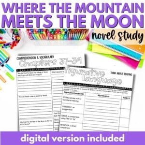 Where the Mountain Meets the Moon novel study