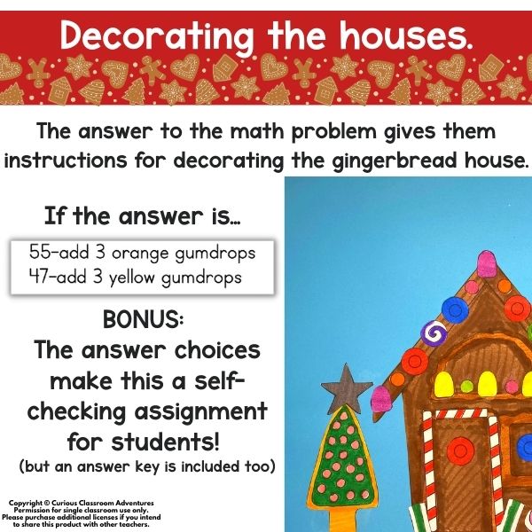 christmas math craft activities