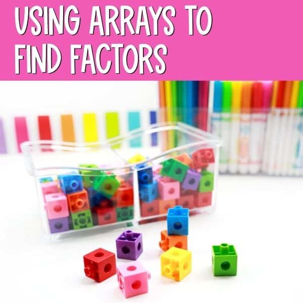 using arrays to find factors