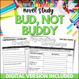 bud not buddy extension activities