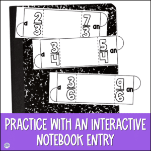 fractions greater than one 3rd grade lesson