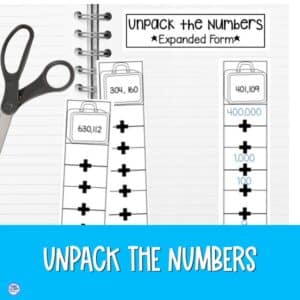 Mastering Expanded Form Numbers Through the Millions Place: A Fun Place ...