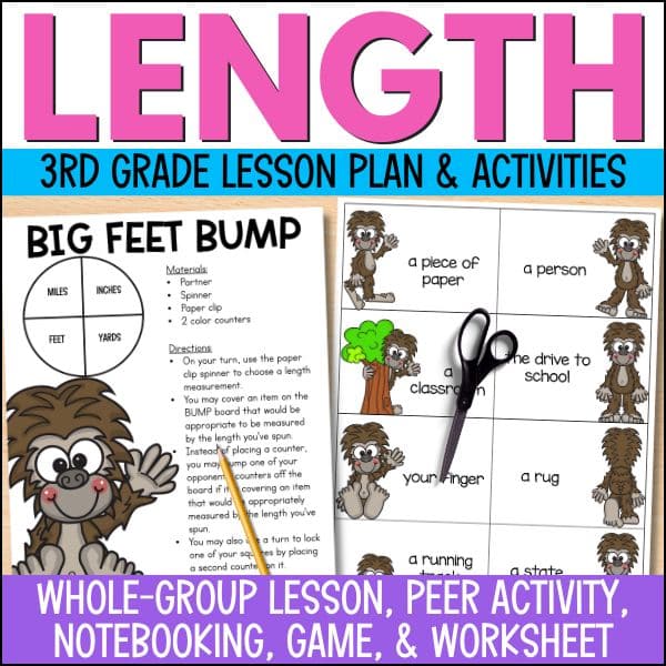 standard units of measurement for length downloadable lesson 