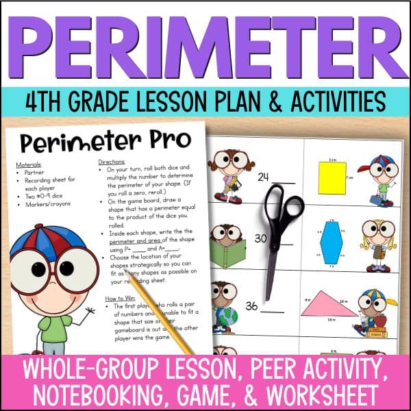 perimeter 4th grade math lesson