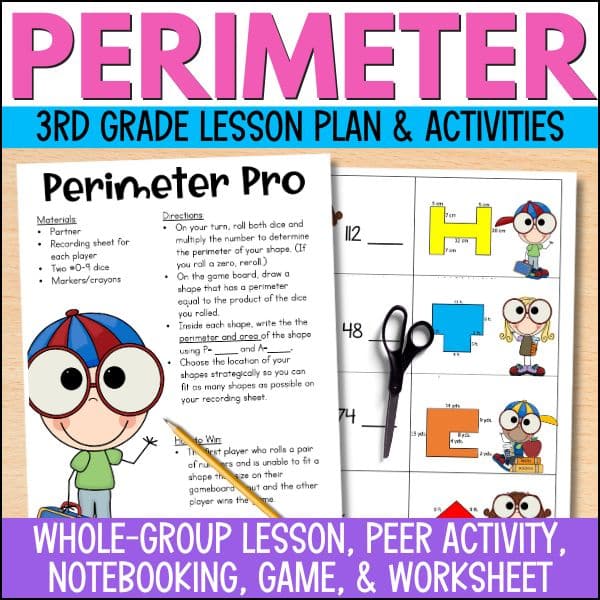 perimeter 3rd grade math lesson