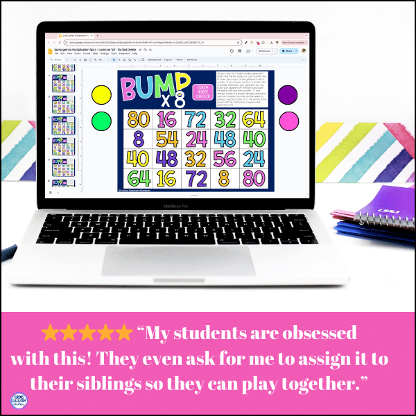 multiplication games digital BUMP