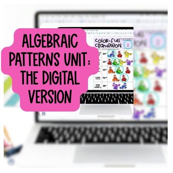 algebraic math patterns number patterns