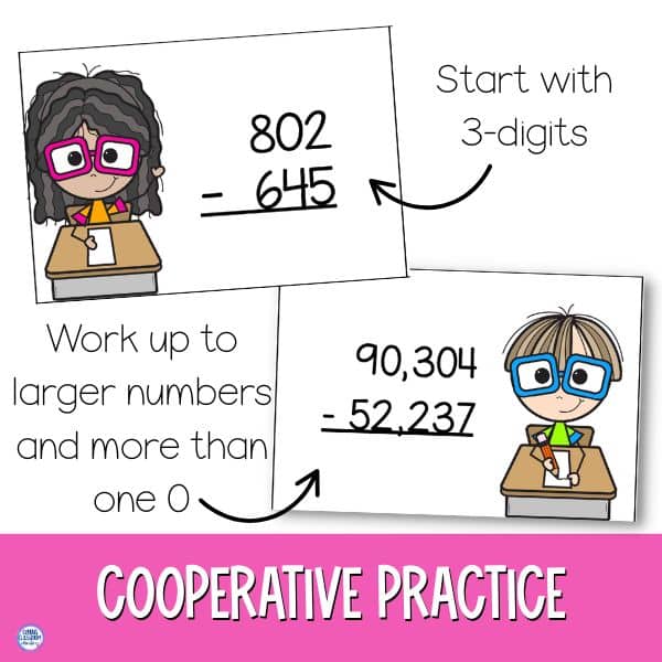 subtract across zeros cooperative activity